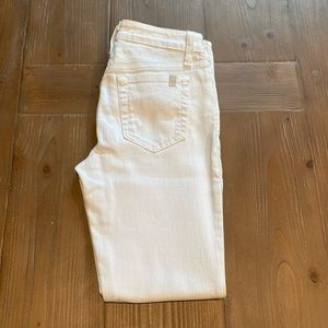 Joe’s White Denim Jeans